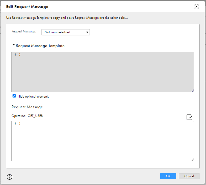 Configuring Request Message to fetch a all user details 