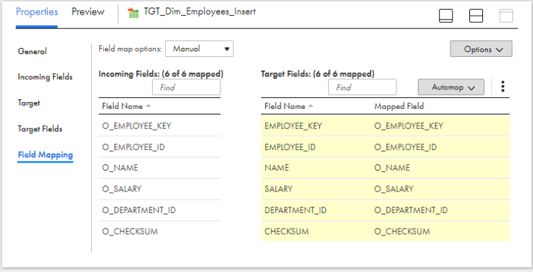 HOW TO: Implement SCD Type-1 Mapping in Informatica Cloud (IICS) - ThinkETL