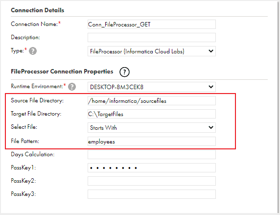 File Processor Connector to download files from SFTP server