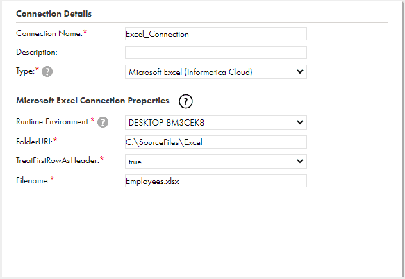Excel Connection