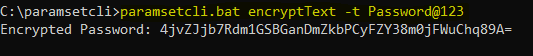 Encrypting Password