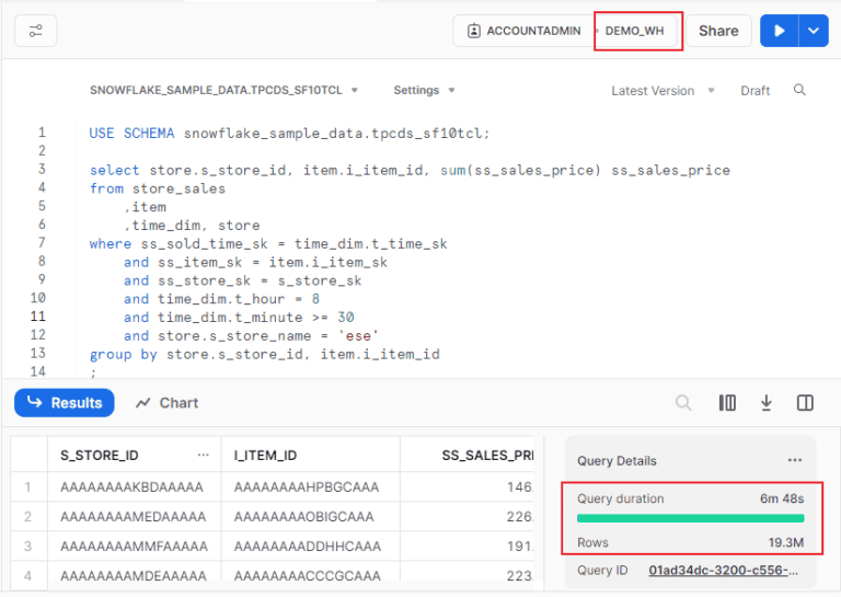 Query Acceleration Service in Snowflake - ThinkETL