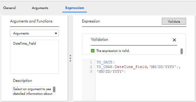 Creating Expression logic in User-defined function
