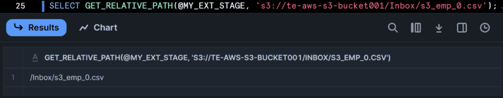 Extracting Relative File Path