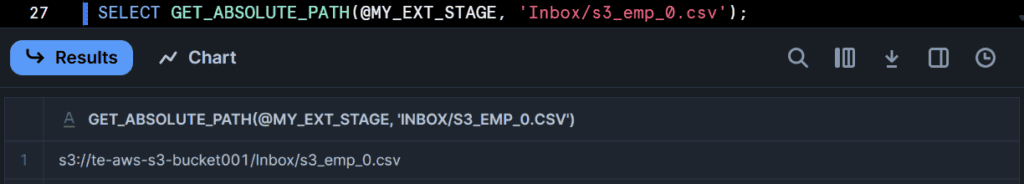 Extracting Absolute File Path