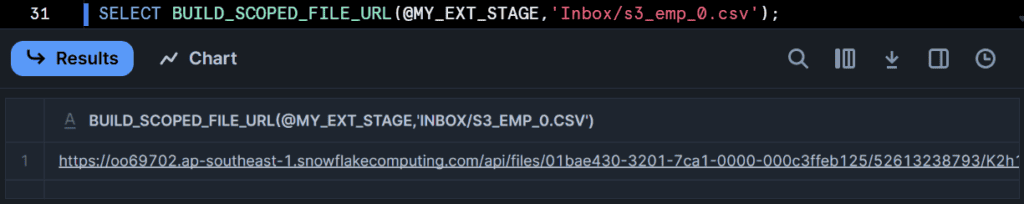 Generating Scoped File URL